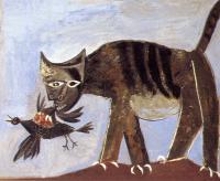 Picasso, Pablo - cat catching a bird